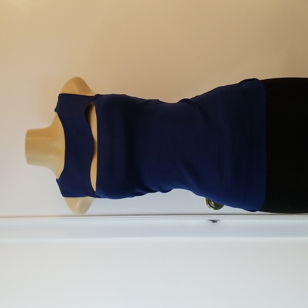 Kardashian Kollection Bodycon,Peekaboo,Sexy Top